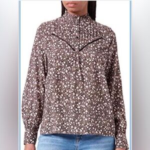 Garcia - Western Floral Women's Blouse - Small